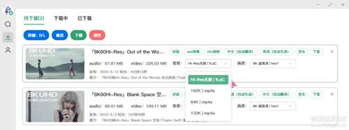 极简纯净B站视频下载器biliDown v1.0.7，支持8K+Hi-Res音效及字幕、刮削